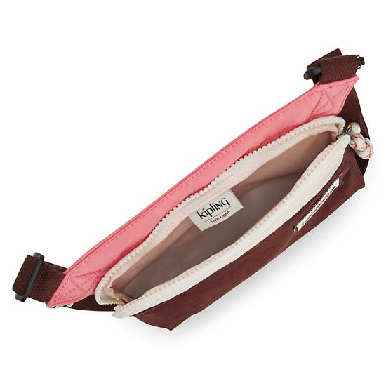 Kipling Almiro Crossbody Bags Valley Duo Pink | CA 1053AH